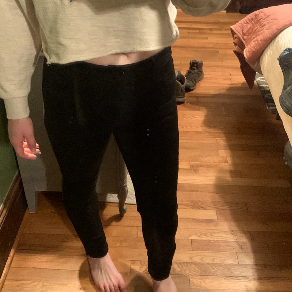 black jeans